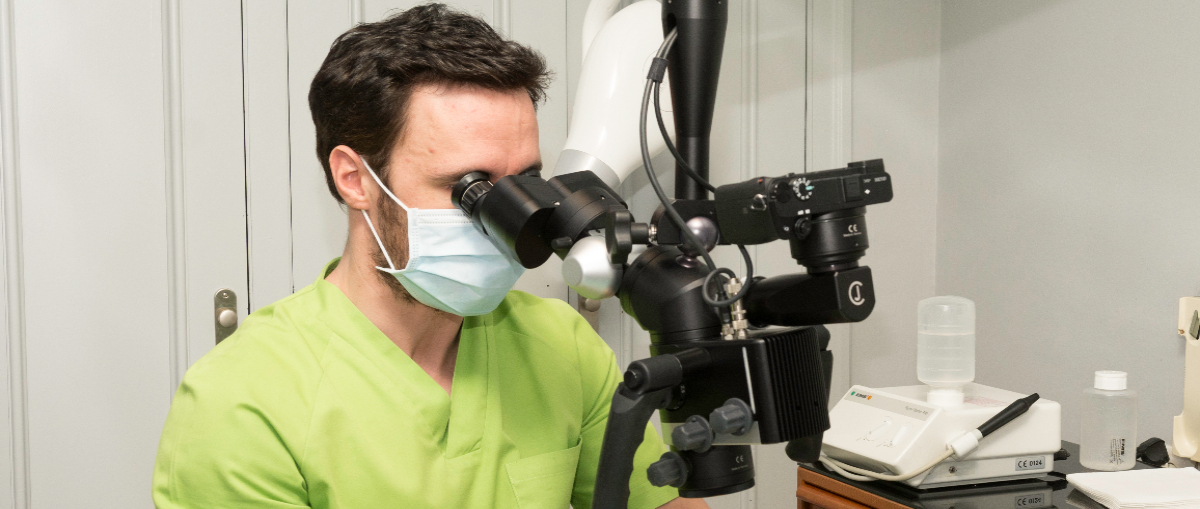 El uso del microscopio en odontología