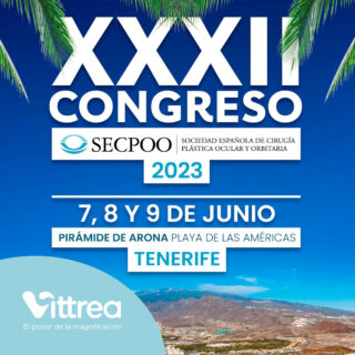 32nd SECPOO Congress on Ocular Surgery in Tenerife. Portada del artículo del blog de Víttrea en el que se habla del Congreso SECPOO 2023.