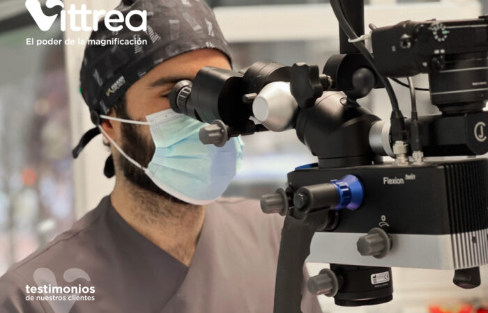 Entrevista al odontólogo Pablo Guijo: “Los pacientes perciben un nivel de profesionalismo y detalle increíble cuando utilizo el microscopio” Microscopio Twin Blue