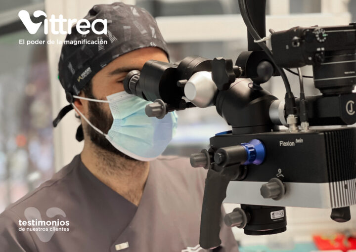 Entrevista al odontólogo Pablo Guijo: “Los pacientes perciben un nivel de profesionalismo y detalle increíble cuando utilizo el microscopio” Microscopio Twin Blue
