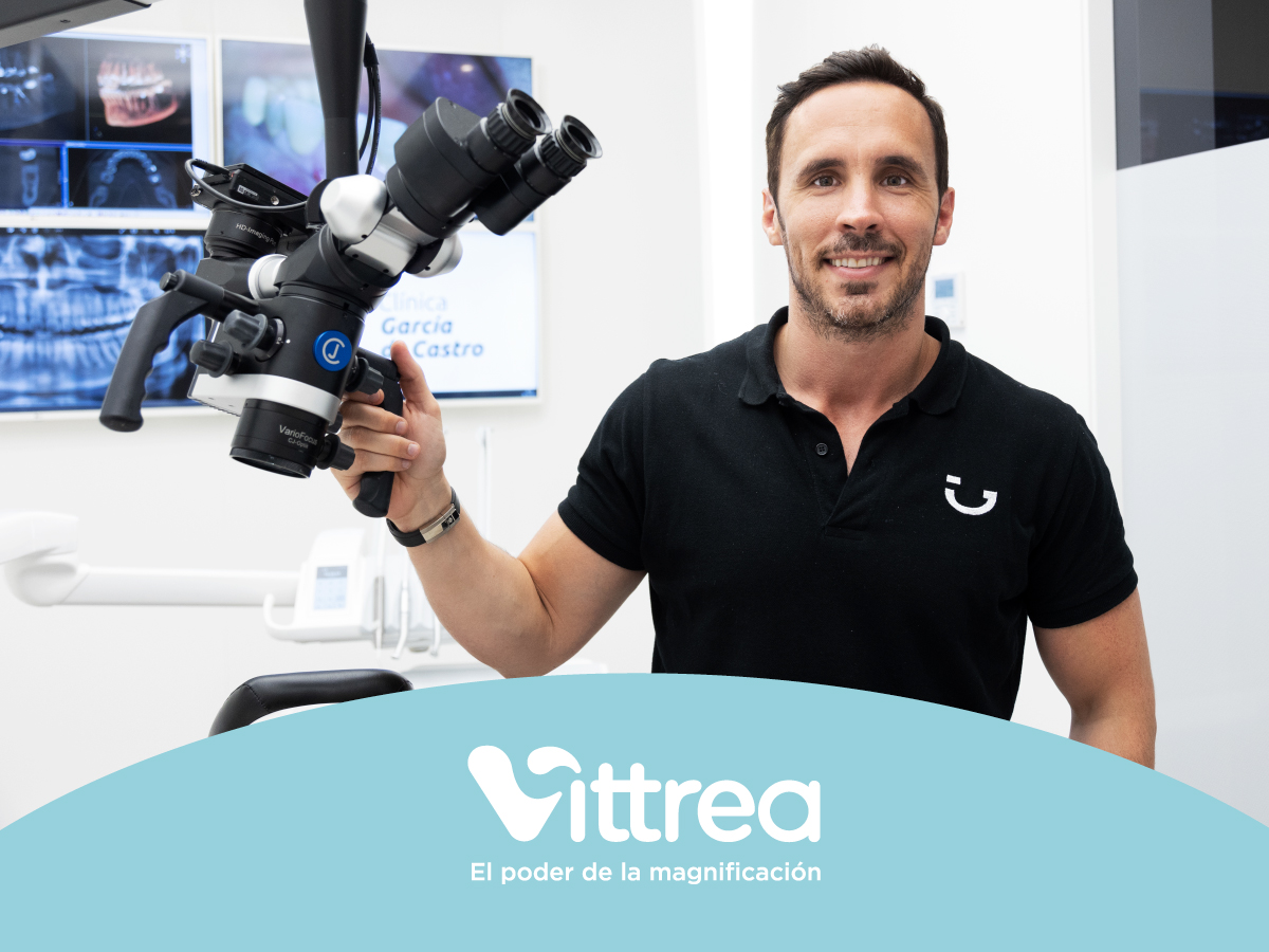 Descobrindo a precisão em Odontologia: o Dr. Esteban García de Castro fala sobre o impacto do microscópio na prática odontológica. microscopio CJ-Optik: el Dr. Esteban García de Castro habla sobre el impacto del microscopio en la práctica dental